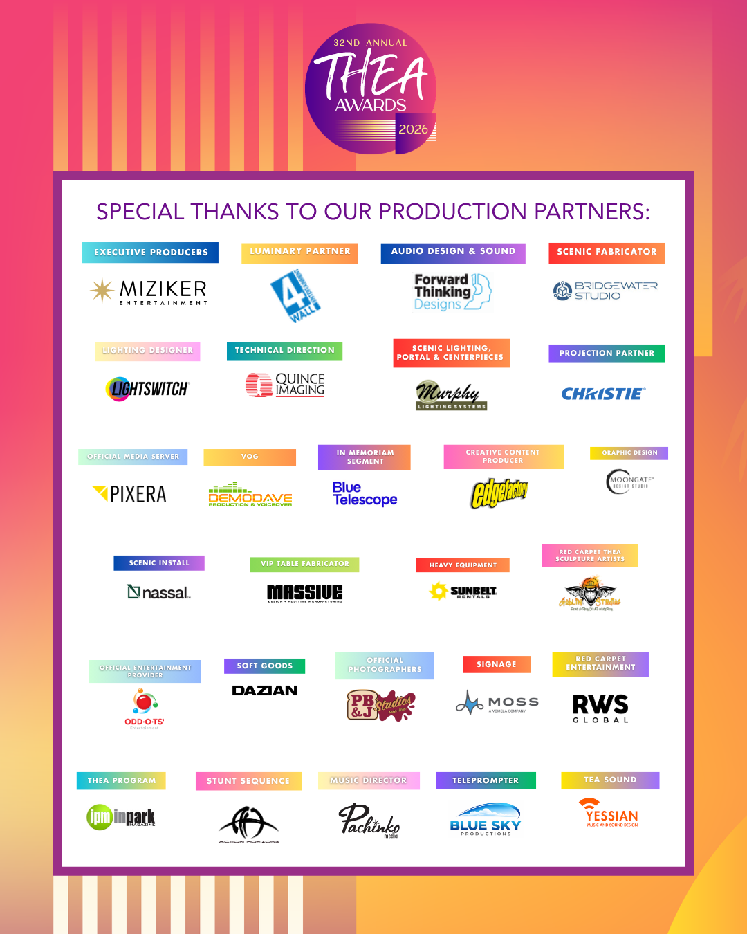 Thea Production Partners 2026